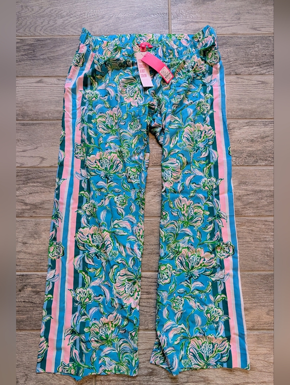 Lilly Pulitzer NWT XL Bal Harbor Palazzo Pants